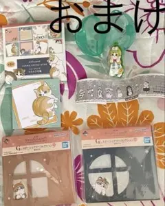 モフサンド　メモ帳　2冊＋付箋紙＋おまけ 　　　　　　×2つ付き