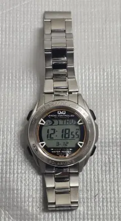 Q＆Q 腕時計 SOLARMATE ソーラー電波時計 D03A-002VK - メルカリ