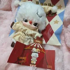 DIMOO　ピエロ 　　ポップマート　ディムー　ぬいぐるみペンダント