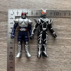 仮面ライダー　ブレイド　デルタ ソフビ フィギュア 2体セット