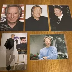 アラン・リックマン　オリジナルポートレートセット アラン・リックマン オリジナルポートレートセット