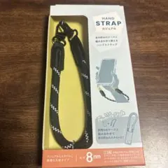 新品 エレコム HAND STRAP カジュアル ブラック