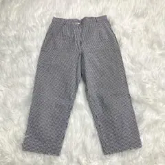 LANVIN SPORTS ギンガムチェック パンツ 36 ゴルフ　七分丈のサムネイル