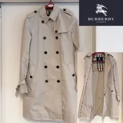 BURBERRY LONDON トレンチコート ノバチェック 膝丈 ベージュ40