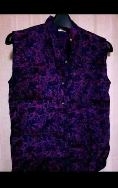 ノースリーブ　パープル♥️