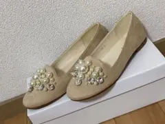 パール付パンプス