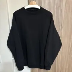 コモリ コットン裏毛クルーネック サイズ4