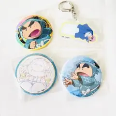 ⓖ忍たま乱太郎 福富しんべヱ 軍師 体験展 缶バッジ キーホルダー