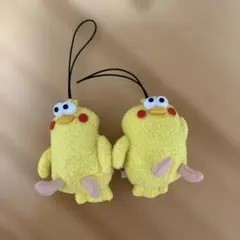 ポインコ ストラップ 2個セット　兄弟セットのサムネイル