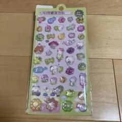 新品未開封3D浮雕夜光貼 シール