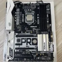 【セット】i7-7700k. H270 pro4 CPU マザボ PCパーツ