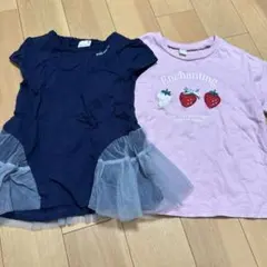 プティマイン アプレレクール 半袖Tシャツ 100センチのサムネイル