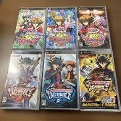 PSP 遊戯王　タッグフォースシリーズ 6本セット