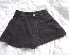 ZARA スカート風 デニムハーフパンツ 116