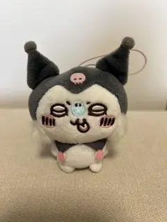 ちいかわ×サンリオ モモンガ×クロミ ぬいぐるみ マスコット