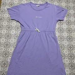 Champion 半袖ワンピース 155 パープル