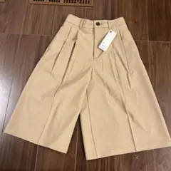 GU レディース バミューダショートパンツ XS ベージュ