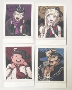 ダンガンロンパ ブロマイド 十神白夜 花村輝々 田中眼蛇夢 終里赤音