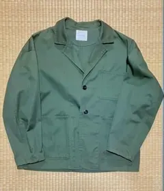 モスグリーン ミリタリージャケット