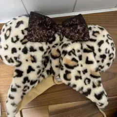 ヒョウ柄　ディズニーファンキャップ