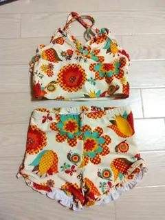 Bit'z花柄セパレート水着 120cm