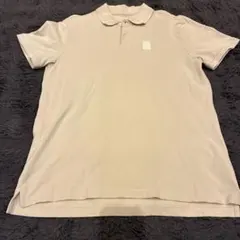 GAP STRETCH PIQUE POLO ベージュ L