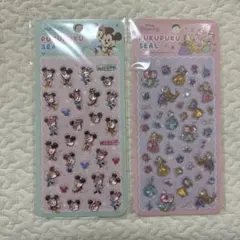 PUKUPUKUSEAL ディズニープリンセス ミッキーフレンズ