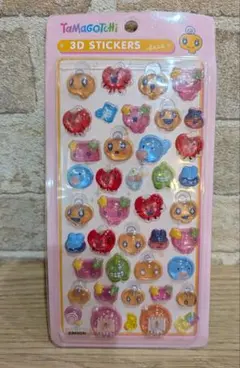【新品】 たまごっち めめっち 3Dステッカー