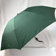 POLO RALPH LAUREN 折りたたみ傘 晴雨兼用 グリーン ストライプのサムネイル