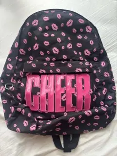 CHEER リップ柄 リュック ブラック ピンクのサムネイル