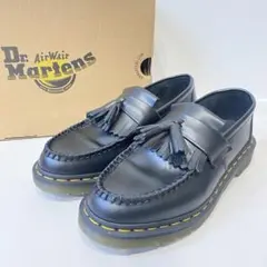 【美品】ドクターマーチン ADRIAN YS タッセルローファー ブラック25㎝
