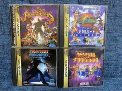 セガサターンソフト４本セット ファイテングバイパーズ ファイターズメガミックス