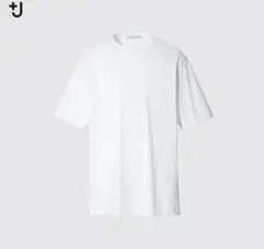 +J UNIQLO クルーネックTシャツ 白黒2着のサムネイル