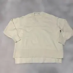 【AMERICAN HOLIC 】Vネックニット L アイボリー ほぼ未使用！