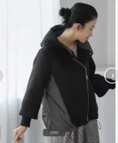 メゾンドドルチェ essential hoodie フーディ 黒 - メルカリ