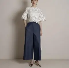 新品・タグ付き　Heve Elegant Line Denim blue