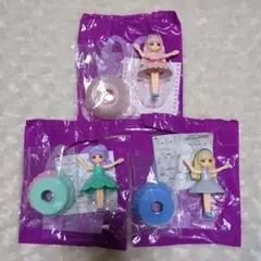 マクドナルド　ハッピーセットリカちゃん　 3種セット+おまけ　シークレットあり