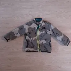 THE NORTH FACE キッズジャケット グレー・カモ