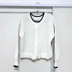 即日配送☆グローバルワーク アイボリー ニットカーディガン 長袖