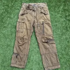 希少 kiminori morishita Leather CargoPants - メルカリ