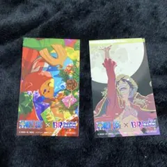 サーティワン　ワンピース　ONE PIECE コラボ　シール　ステッカー　2種