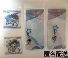 「匿名配送」名探偵コナン ハンズ アクリルネームチャーム ステッカーコナン＆蘭