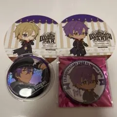 あんスタ　アニカフェ　コースター　缶バッジ　アドニス　薫　UNDEAD