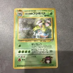 旧裏 傷 有】エリカのフシギバナ ポケモンジム うずまきホロ - メルカリ