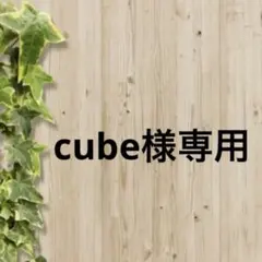 cube 様専用ページです