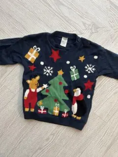 h&m クリスマス トップス