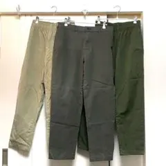 チノパン UNIQLO GU 計4着セット ベージュ カーキ