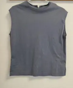 【新品未使用】OPAQUE.CLIP　コットンノースリーブTシャツ　S