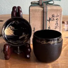 茶道具 棗 葵春作 青海波蒔絵 中棗 共箱 茶道具 棗 葵春作 青海波蒔絵 中棗 共箱 - メルカリ