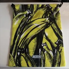 【新品】PRADA バナナ柄 巾着　非売品